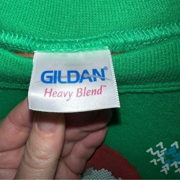 Gildan Christmas crewneck sweatshirt size XL - Picture 3 of 6